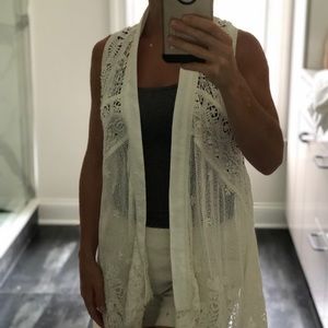 Lace vest